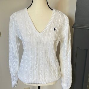 Ralph Lauren Sport Winter White Sweater Size M